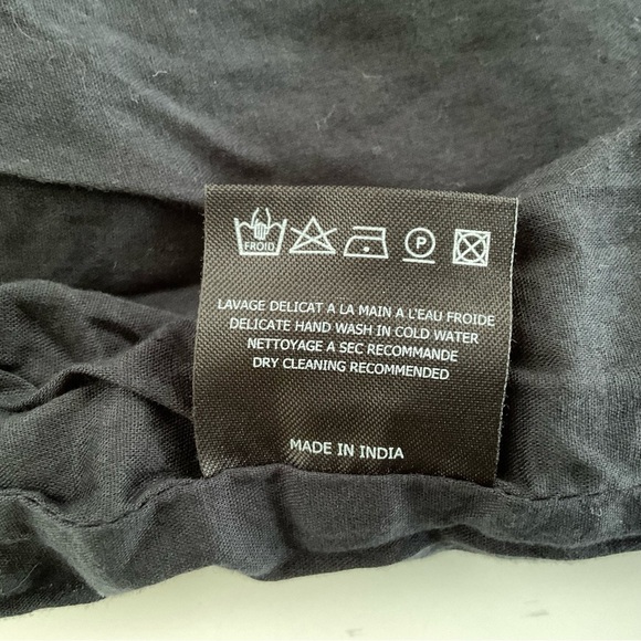 Isabel Marant Etoile Embroided Mini Skirt EU36 M Gray Raw Edge Boho Peasant Chic - Picture 11 of 11